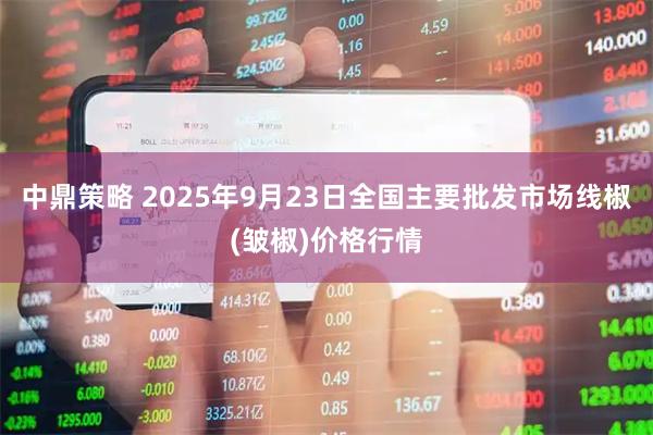 中鼎策略 2025年9月23日全国主要批发市场线椒(皱椒)价格行情
